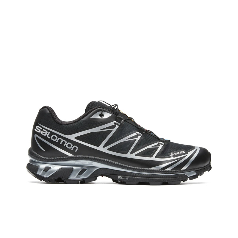 Salomon XT-6 GTX Low-Top Sneakers – Black / Silver