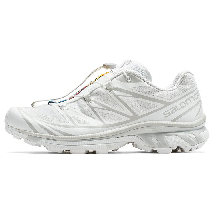 Salomon XT-6 Low-Top Sneakers – White / Light Grey