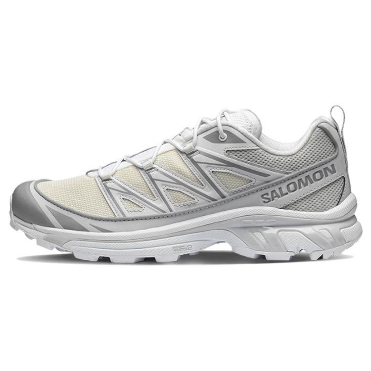 Salomon XT-6 Expanse Low-Top Sneakers – White / Grey / Cream