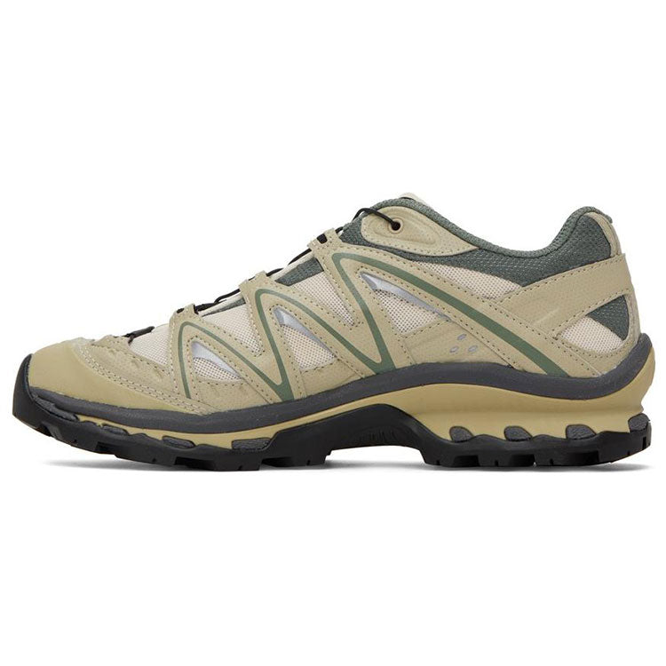 Salomon XT-Quest Low-Top Sneakers – Beige / Sage Green / Black