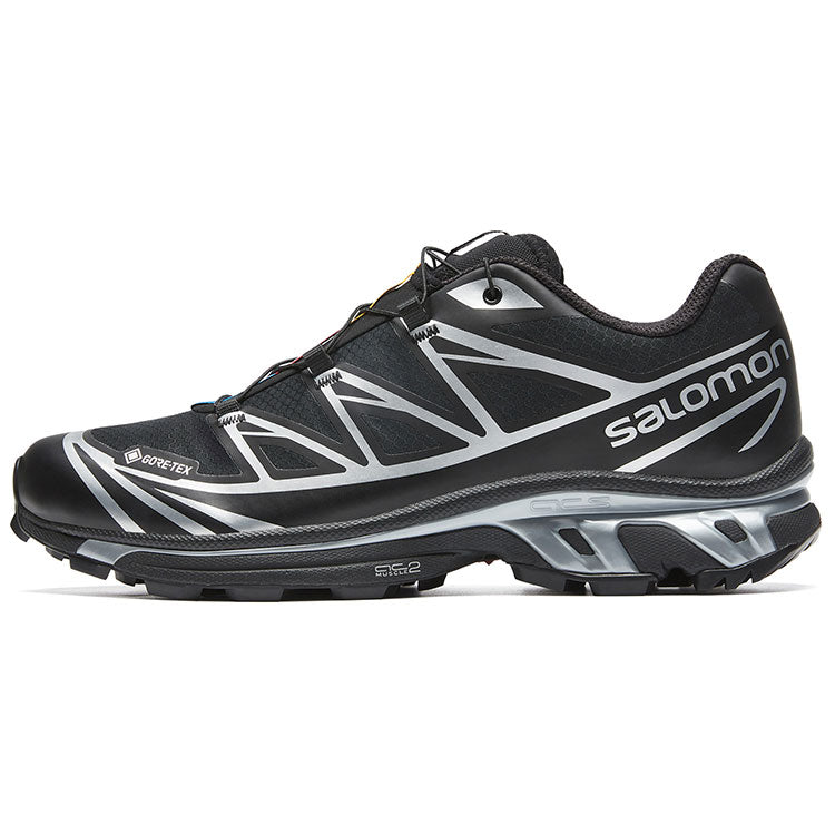 Salomon XT-6 GTX Low-Top Sneakers – Black / Silver