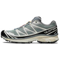 Salomon XT-6 RECUT Low-Top Sneakers – Grey / Black / Cream
