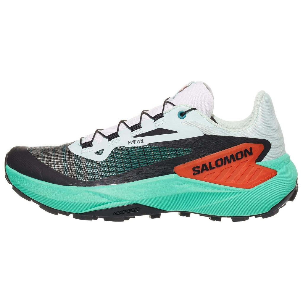 Salomon Genesis Low-Top Sneakers – Mint / White / Orange / Black