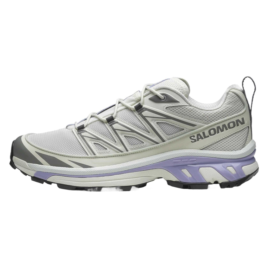 Salomon XT-6 Expanse Low-Top Sneakers – Light Grey / Lavender / Cream