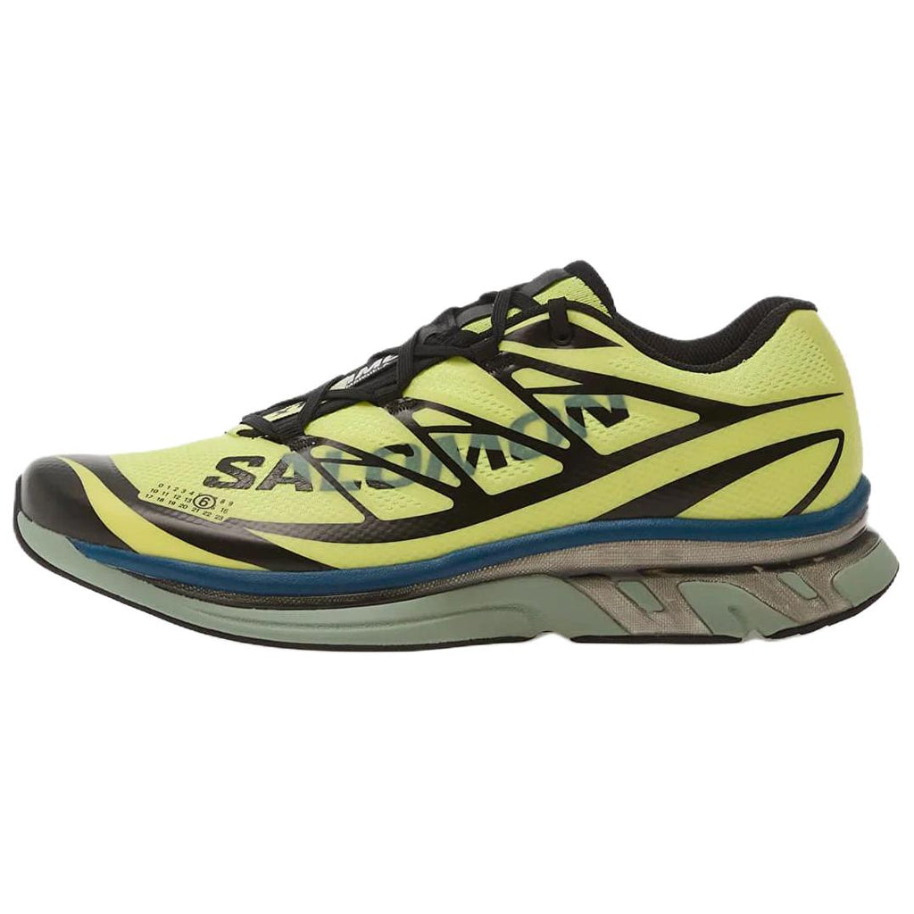 Salomon XT-MM-6 Low-Top Sneakers – Lime / Black / Teal
