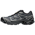 Salomon XT-6 GORE-TEX Low-Top Sneakers – Charcoal / Black / Silver