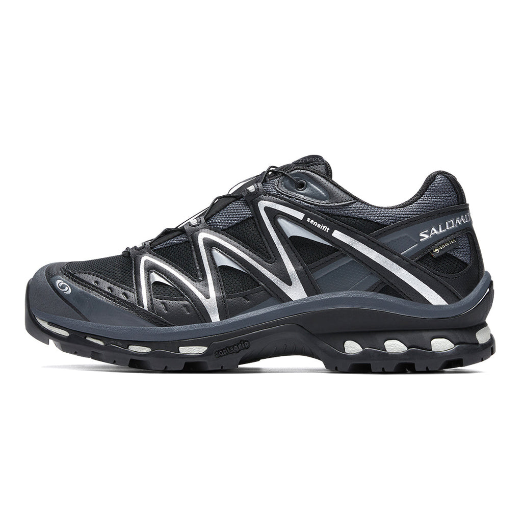 Salomon XT-Quest GTX Low-Top Sneakers – Black / Charcoal / Silver
