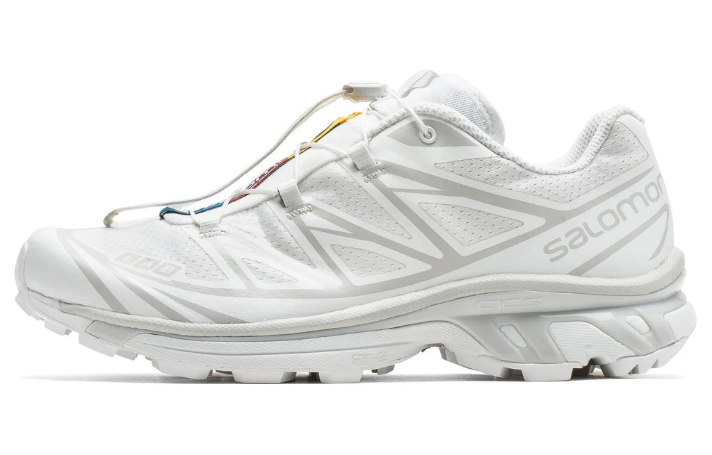 Salomon XT-6 Low-Top Sneakers – White / Light Grey