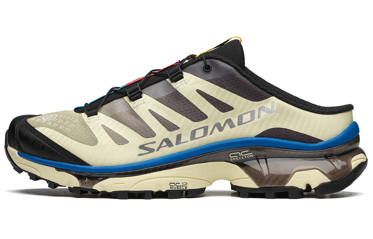 Salomon XT-4 Mule Shoes – Cream / Grey / Blue