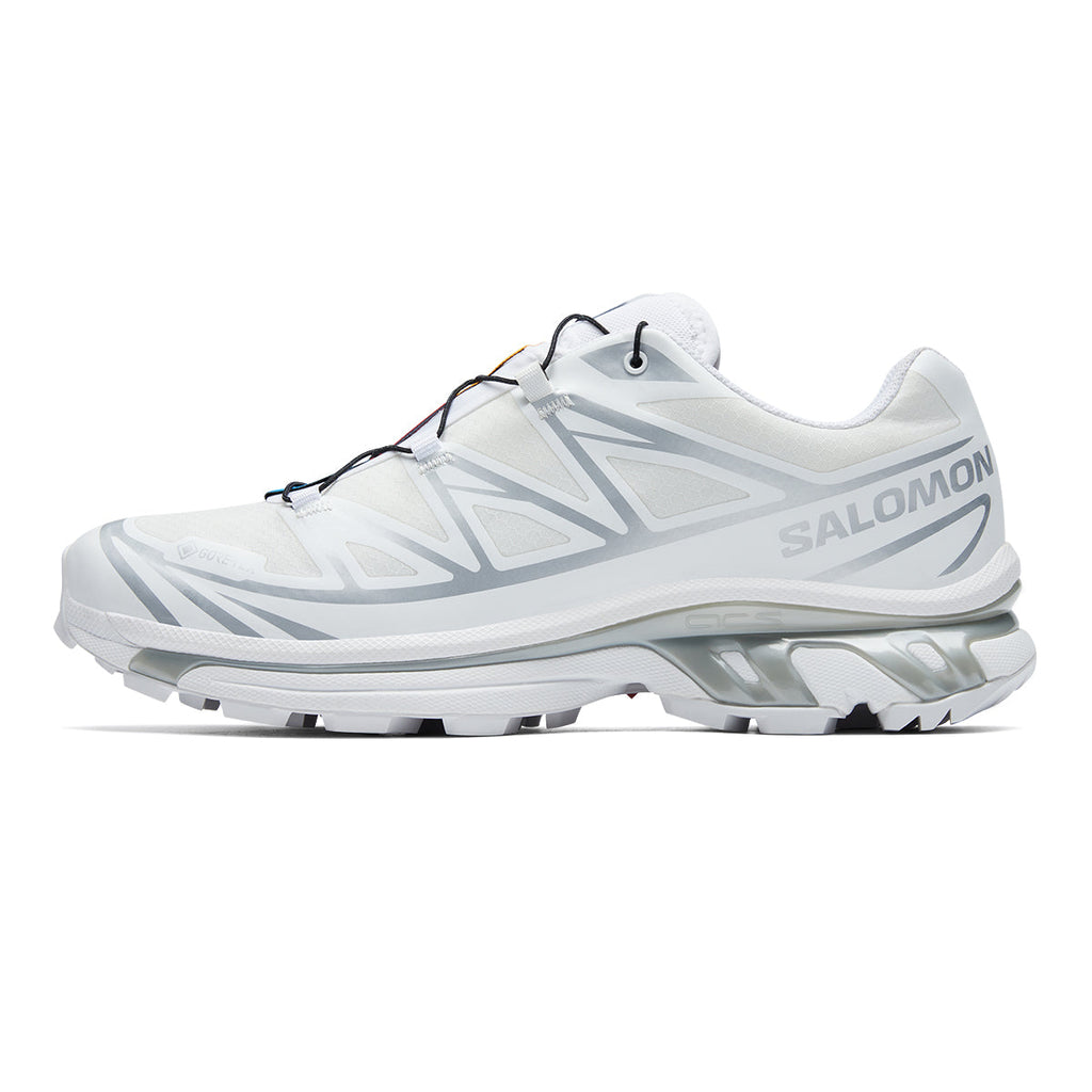 Salomon XT-6 GTX Low-Top Sneakers – White / Silver