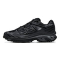 Salomon XT-6 Camo Low-Top Sneakers – Black / Charcoal Grey
