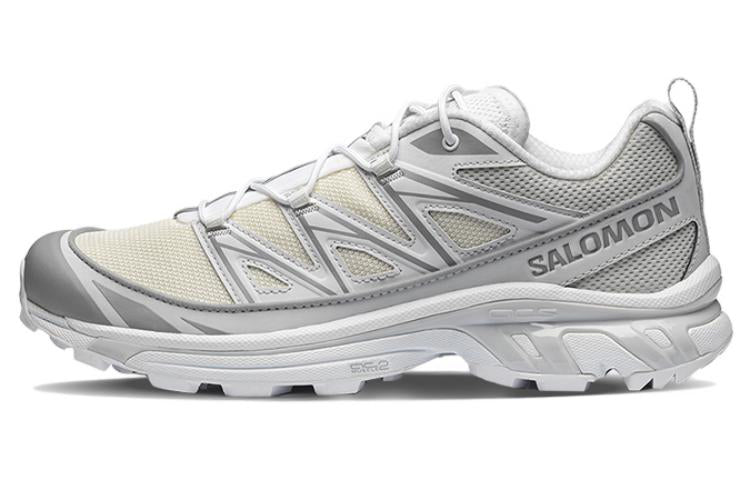 Salomon XT-6 Expanse Low-Top Sneakers – White / Grey / Cream