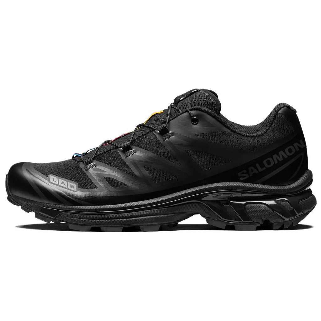 Salomon XT-6 Low-Top Sneakers – Black / Charcoal
