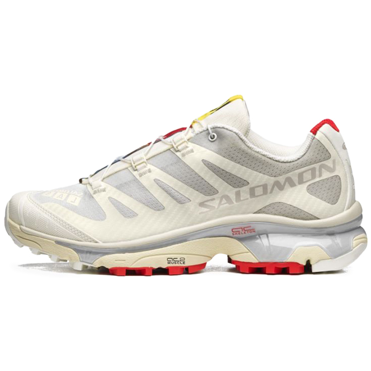 Salomon XT-4 OG Low-Top Sneakers – Cream / Grey