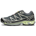 Salomon XT-6 GTX Low-Top Sneakers – Grey / Black / Pale Lime