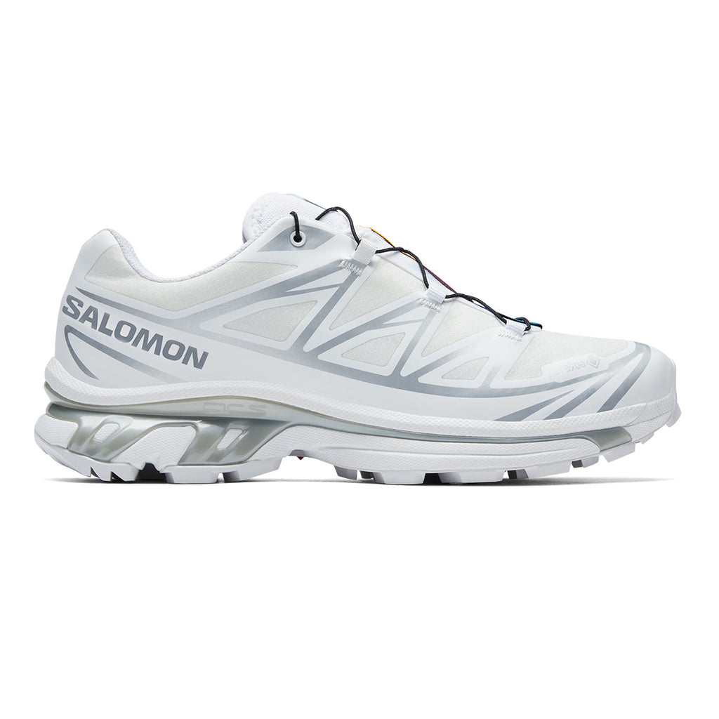 Salomon XT-6 GTX Low-Top Sneakers – White / Silver