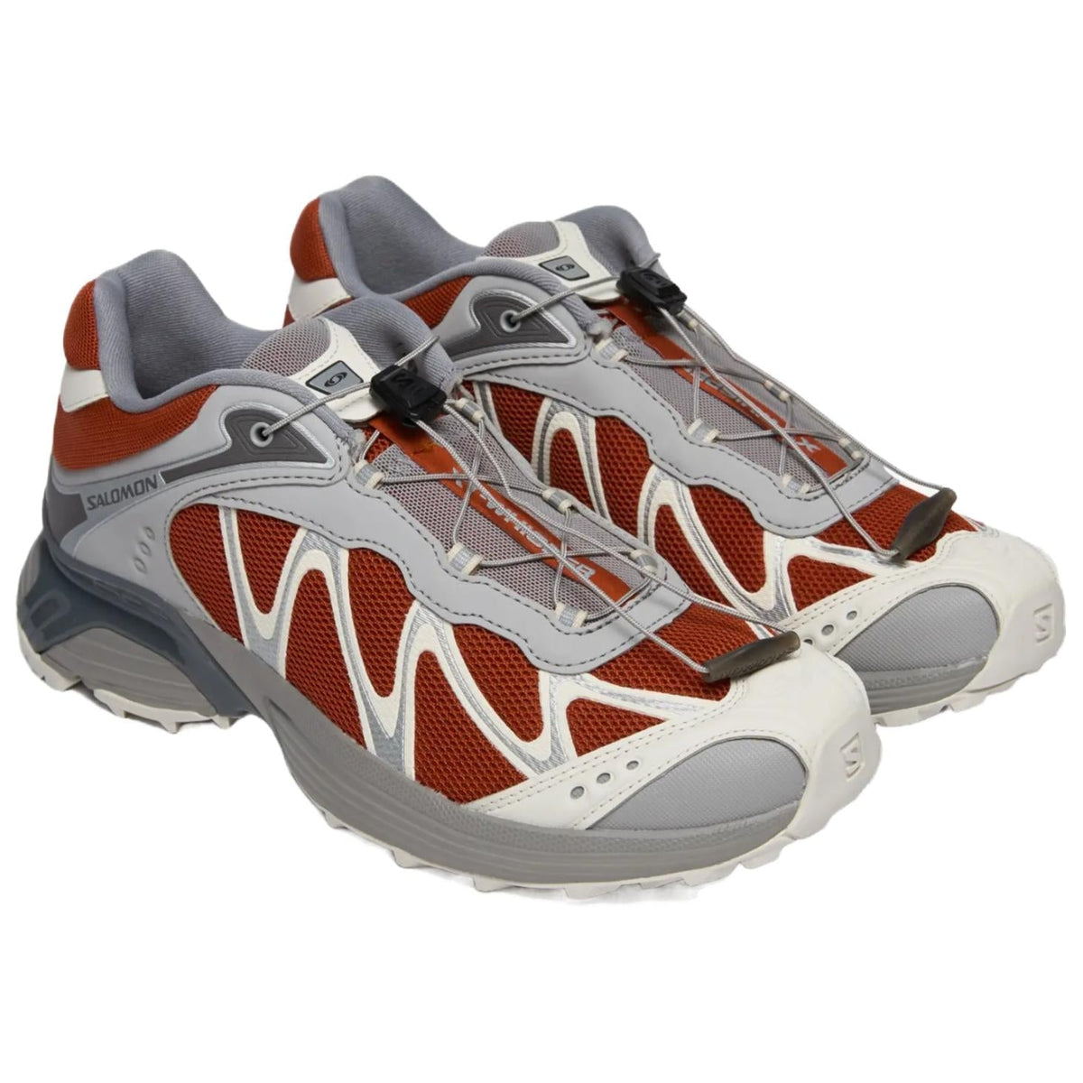 Salomon XT-Whisper Sneakers – Rust Red / Grey / Cream