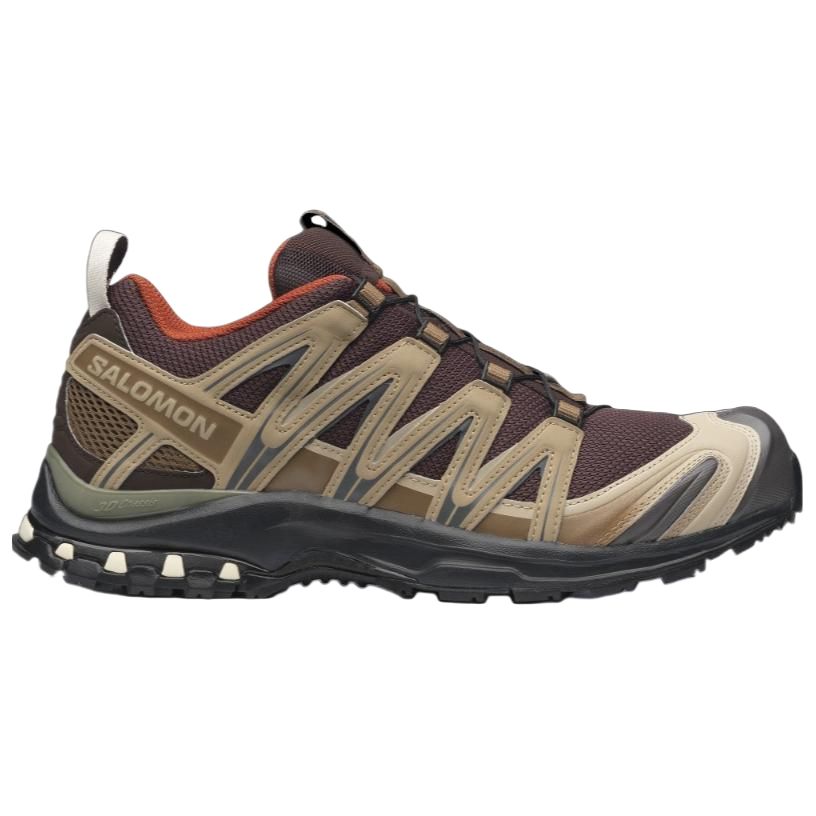 Salomon XA PRO 3D Low-Top Sneakers – Brown / Tan / Orange