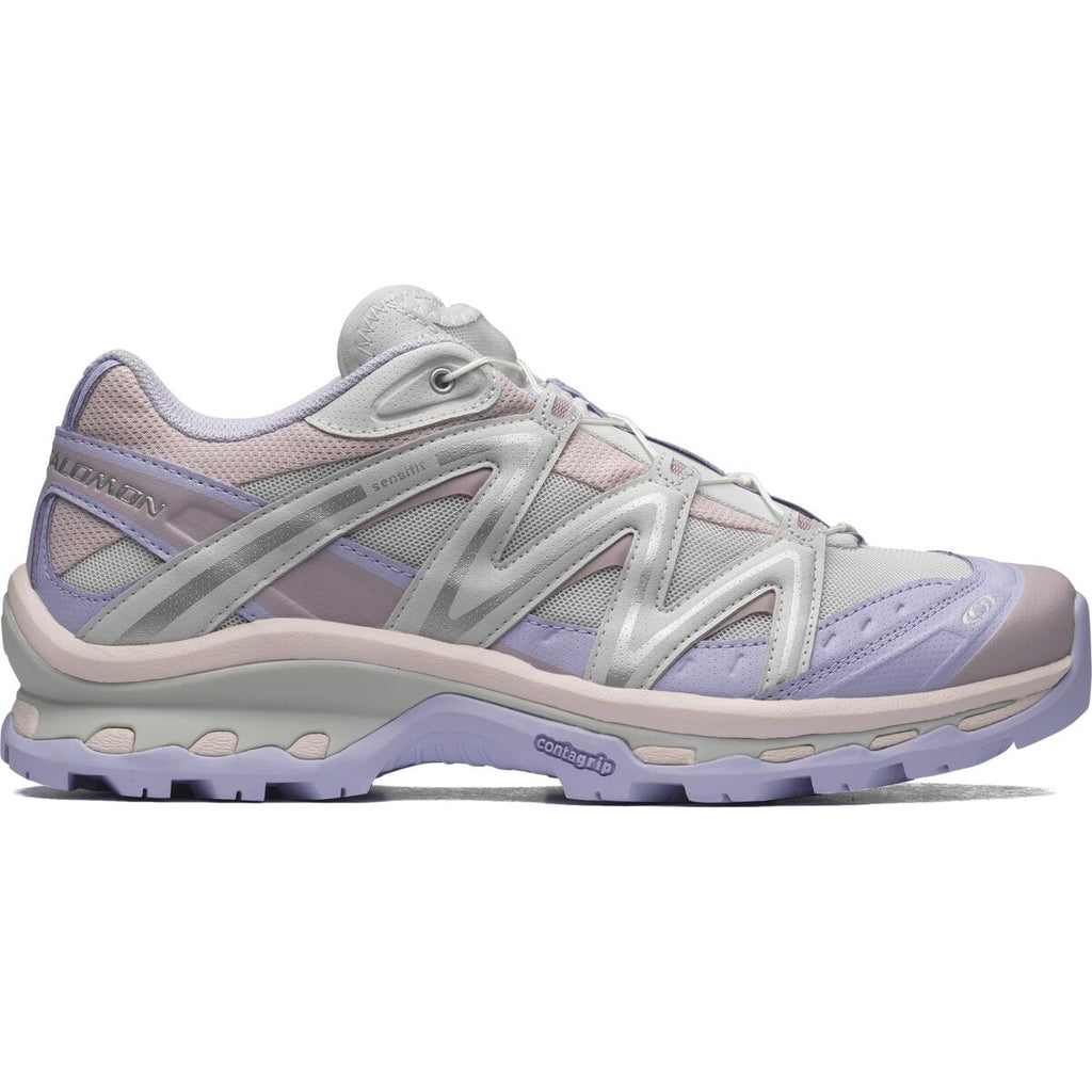Salomon XT-Quest Low-Top Sneakers – Silver Grey / Lilac / Pale Pink