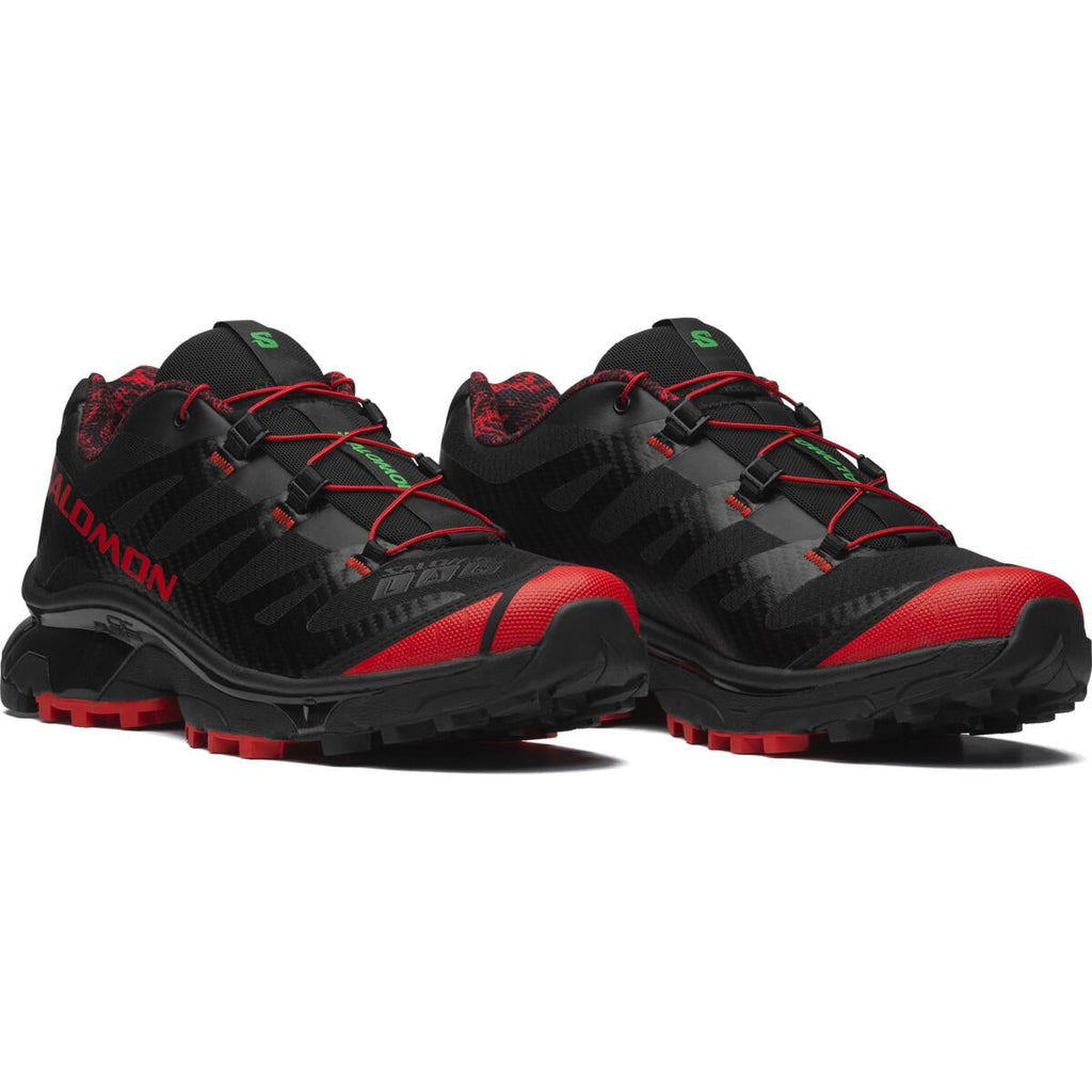 Salomon XT-4 OG Low-Top Sneakers – Black / Red