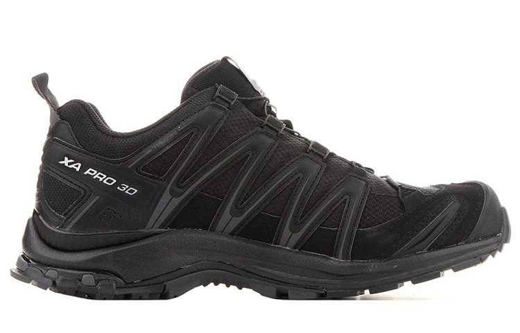 Salomon XA PRO 3D Unisex Sneakers – Black & Charcoal