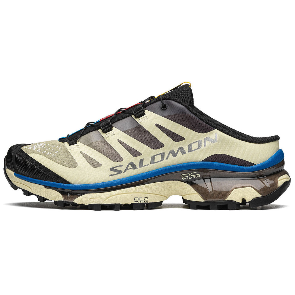 Salomon XT-4 Mule Shoes – Cream / Grey / Blue