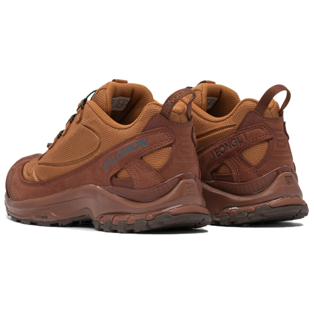 JeongLi × Salomon XA Pro 3D Sneakers – Rust / Brown