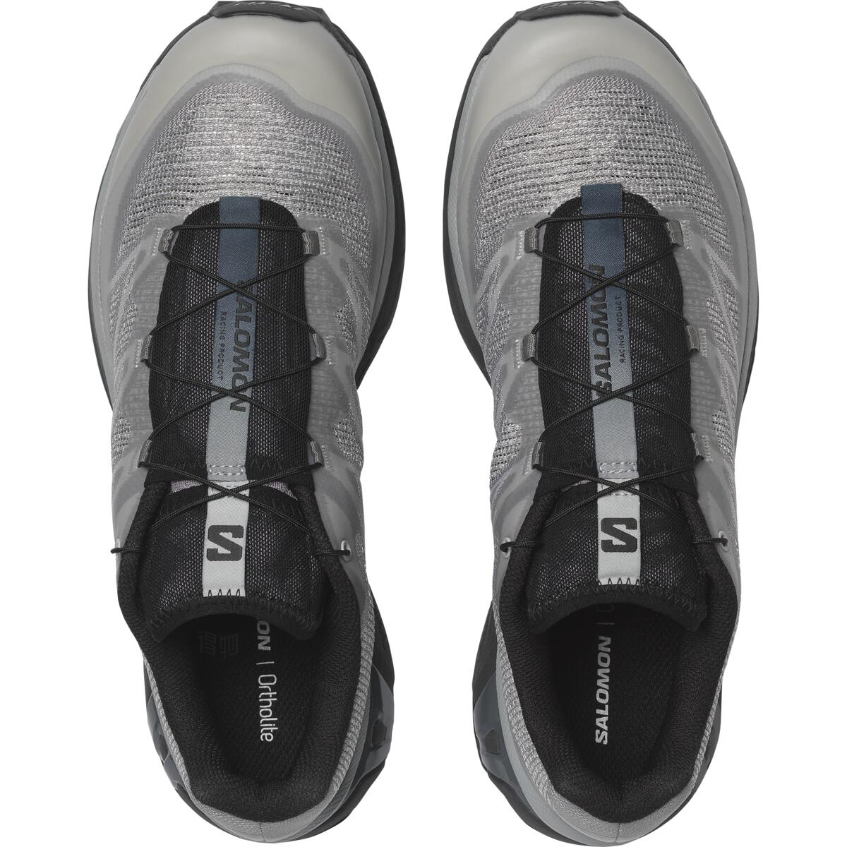 Salomon XT-6 SHADOW Low-Top Sneakers – Grey / Black / Pale Blue