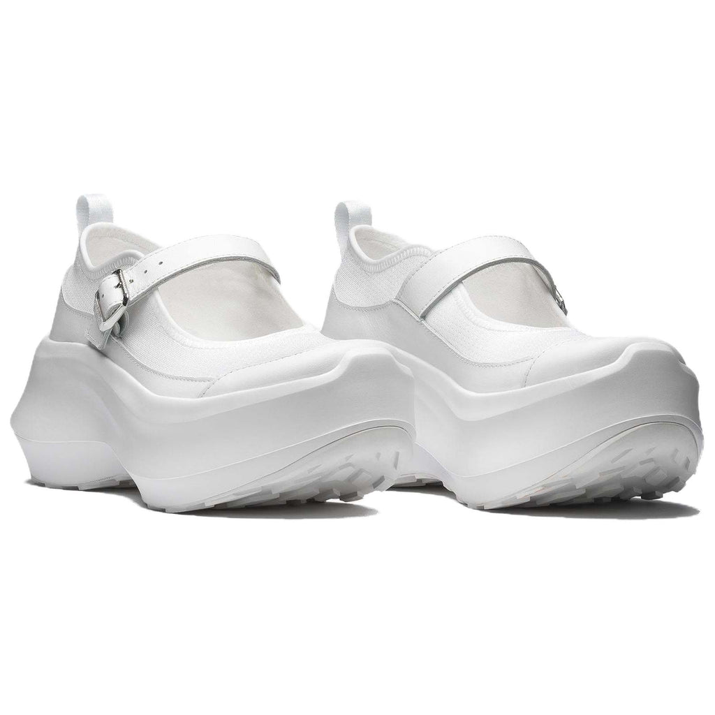 Salomon Mary Jane Women's Platform Shoes – White