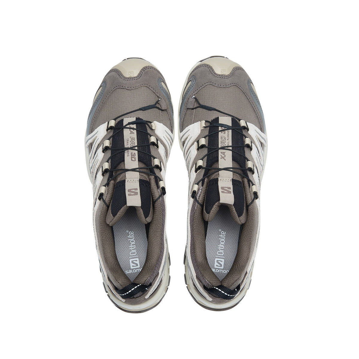 Salomon XA PRO 3D Sneakers – Taupe & Light Grey