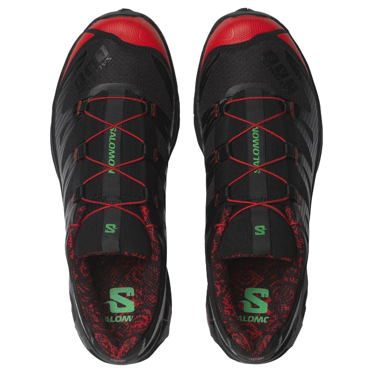 Salomon XT-4 OG Low-Top Sneakers – Black / Red