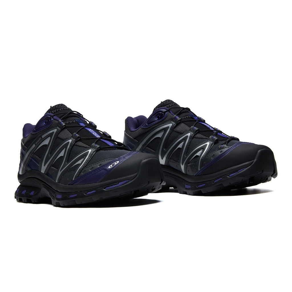 Salomon XT-Quest Low-Top Sneakers – Black / Deep Purple / Silver