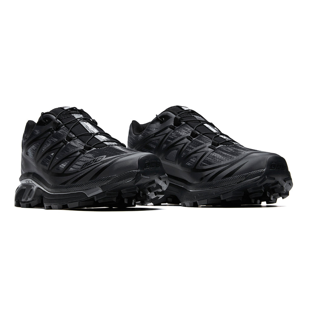 Salomon XT-6 Camo Low-Top Sneakers – Black / Charcoal Grey