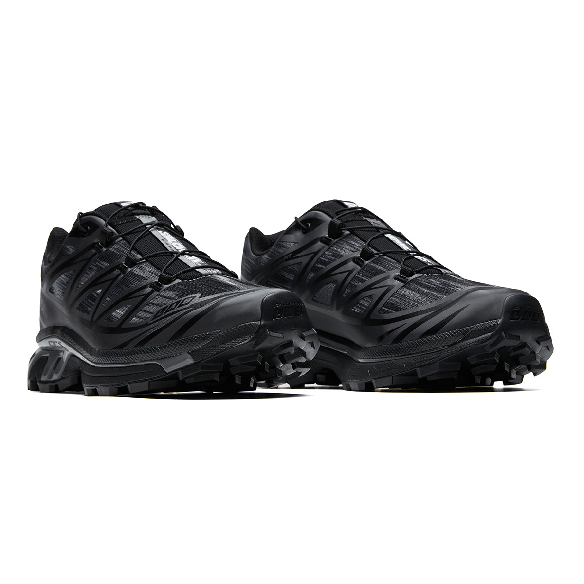 Salomon XT-6 Camo Low-Top Sneakers – Black / Charcoal Grey