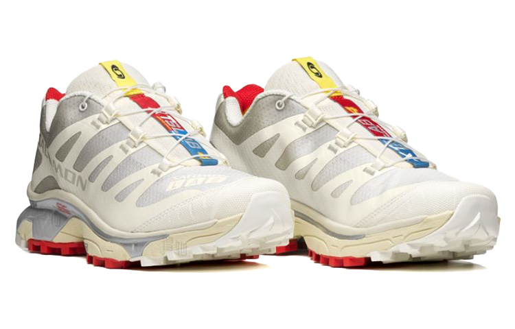 Salomon XT-4 OG Low-Top Sneakers – Cream / Grey