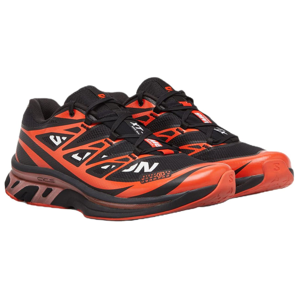 Salomon XT-MM-6 Low-Top Sneakers – Black / Orange / Rose