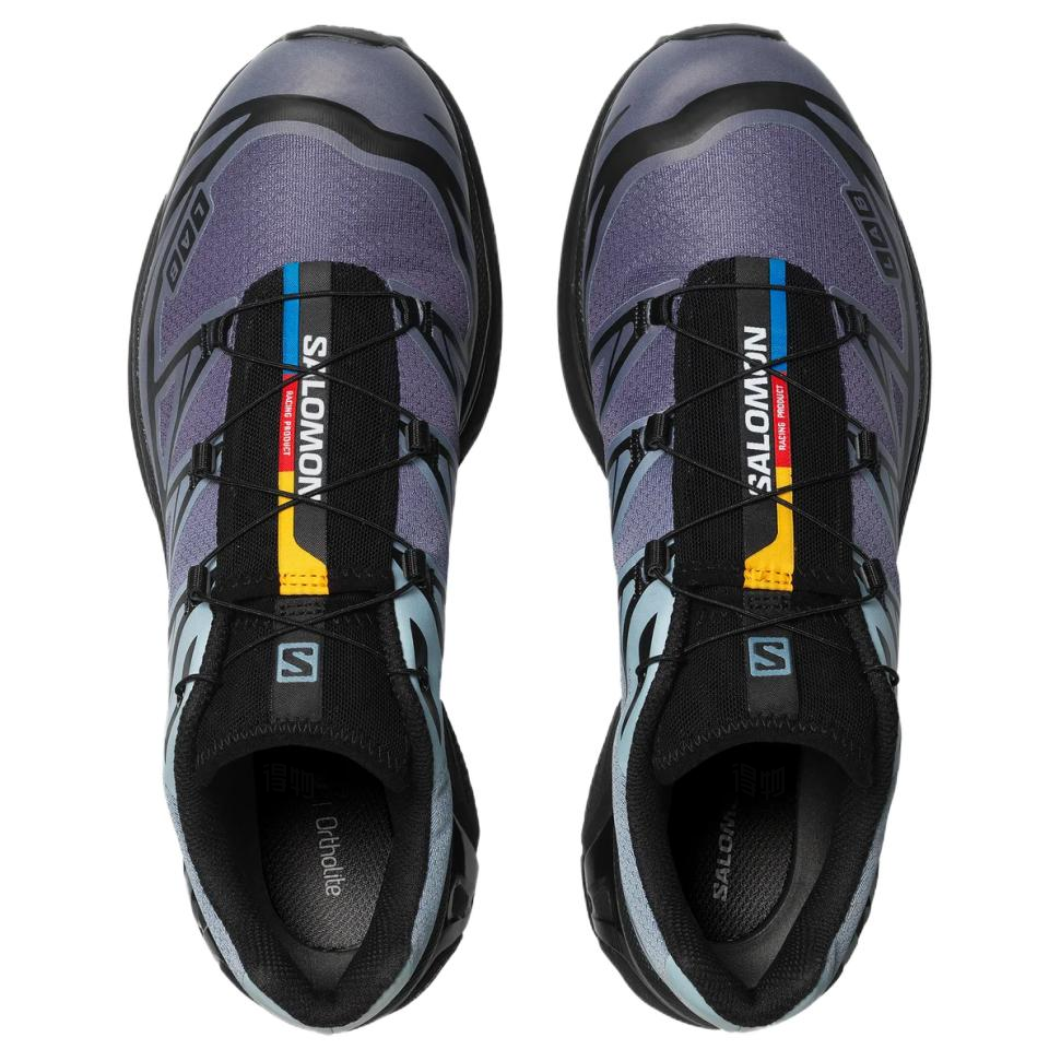 Salomon XT-6 Chromatic Low-Top Sneakers – Purple / Light Blue