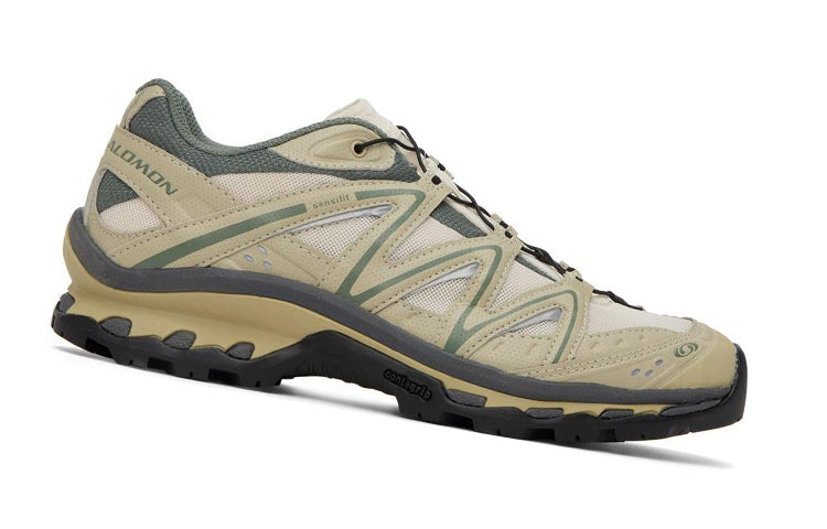 Salomon XT-Quest Low-Top Sneakers – Beige / Sage Green / Black