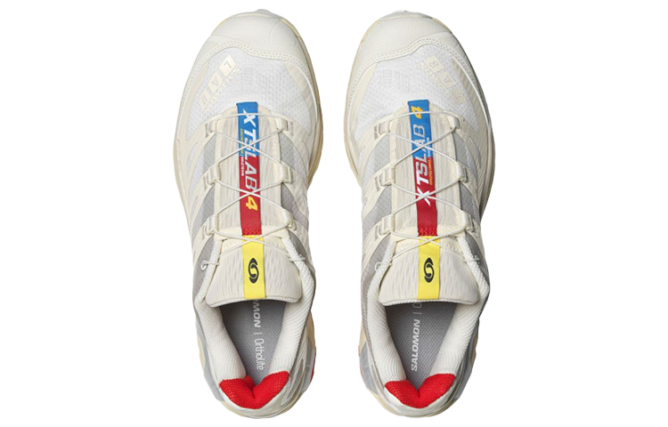 Salomon XT-4 OG Low-Top Sneakers – Cream / Grey