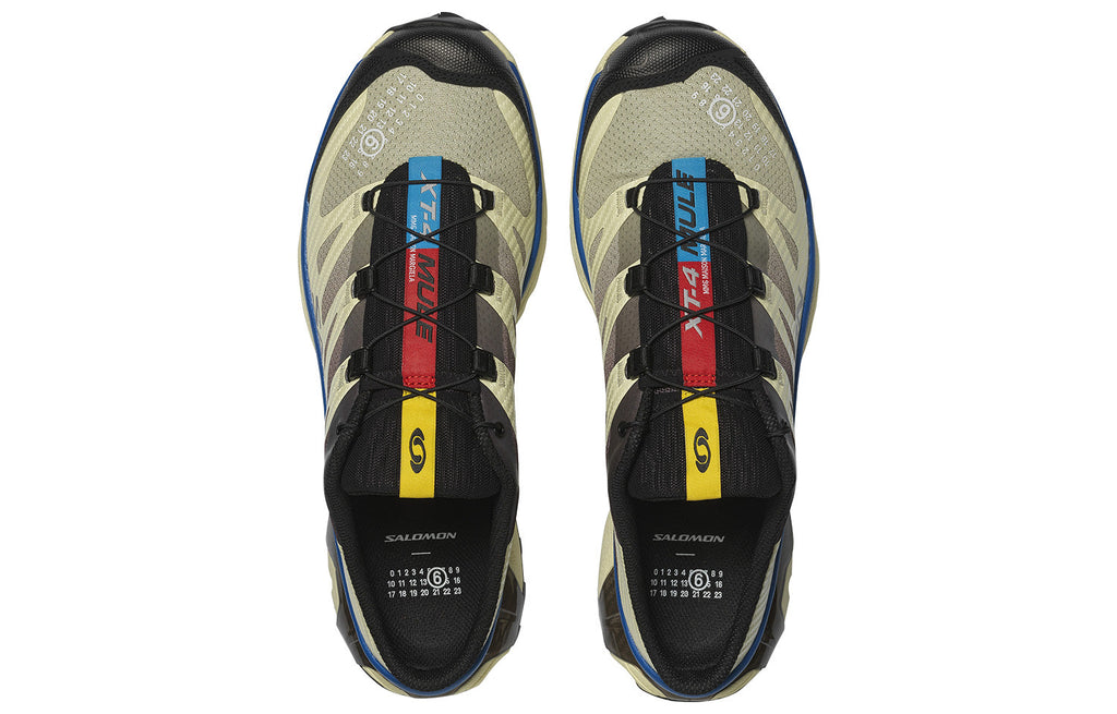 Salomon XT-4 Mule Shoes – Cream / Grey / Blue