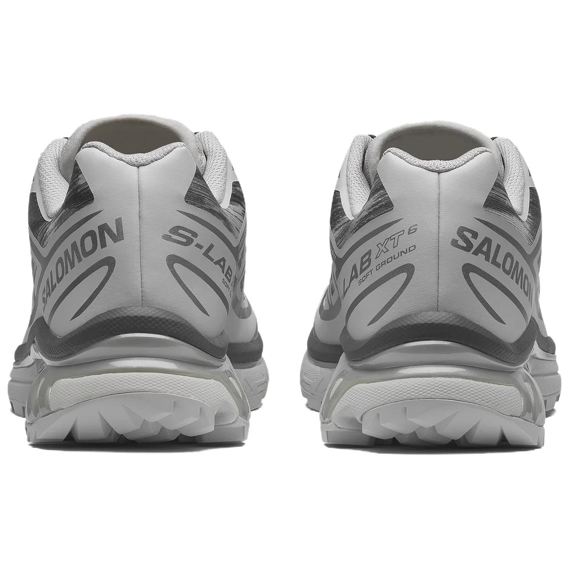 Salomon XT-6 Camo Low-Top Sneakers – Light Grey / White