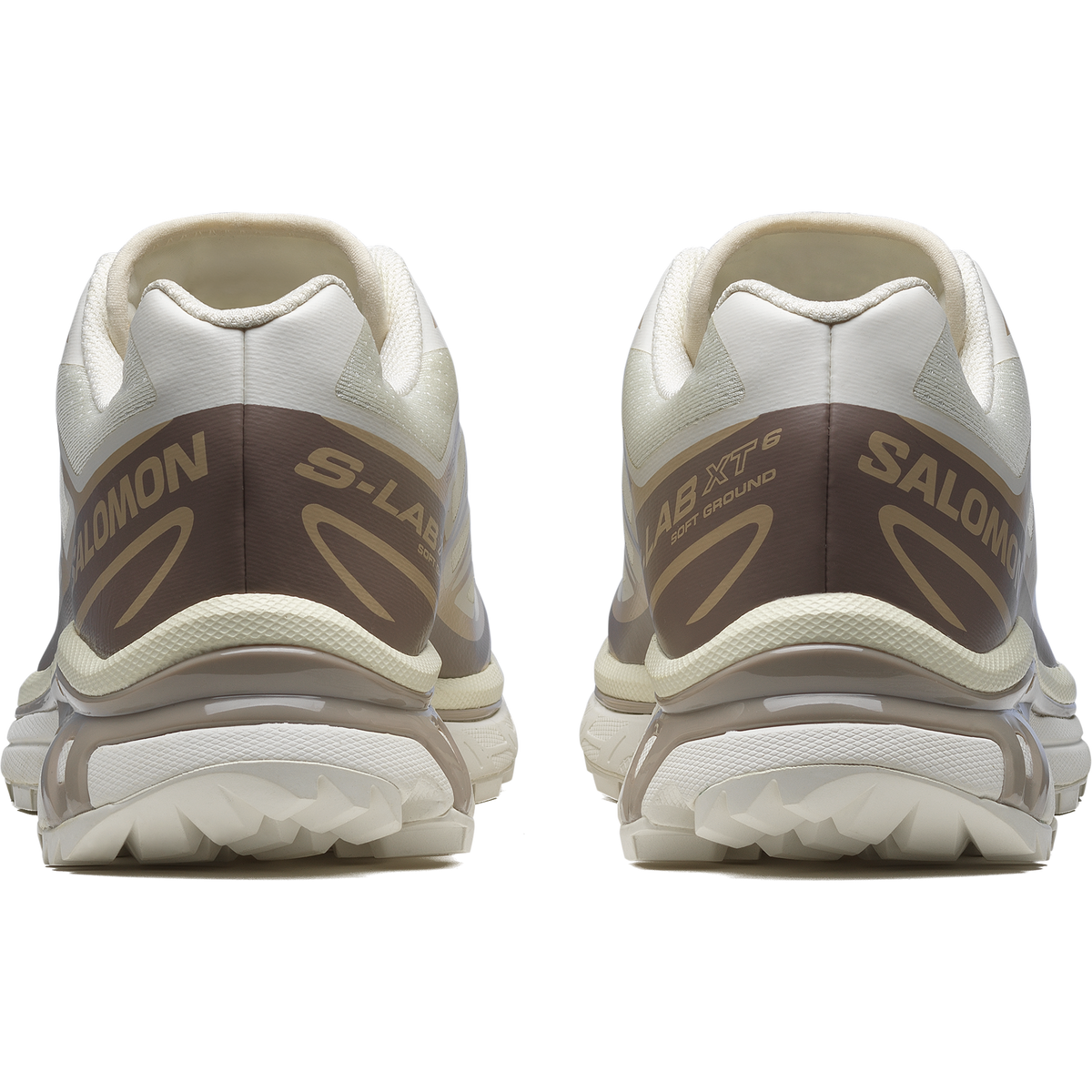 Salomon XT-6 Low-Top Sneakers – Cream / Taupe