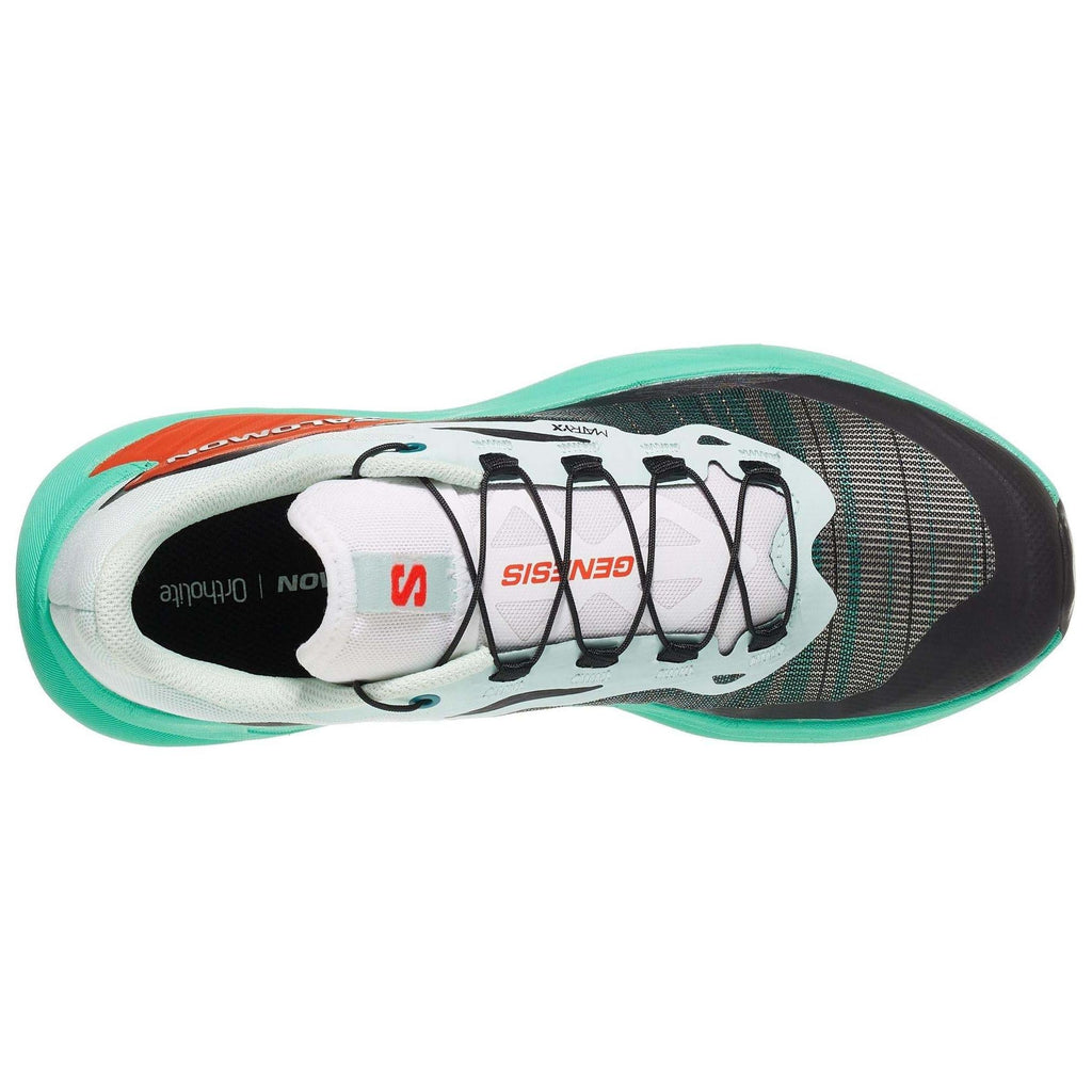 Salomon Genesis Low-Top Sneakers – Mint / White / Orange / Black