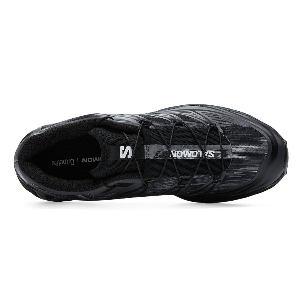 Salomon XT-6 Camo Low-Top Sneakers – Black / Charcoal Grey
