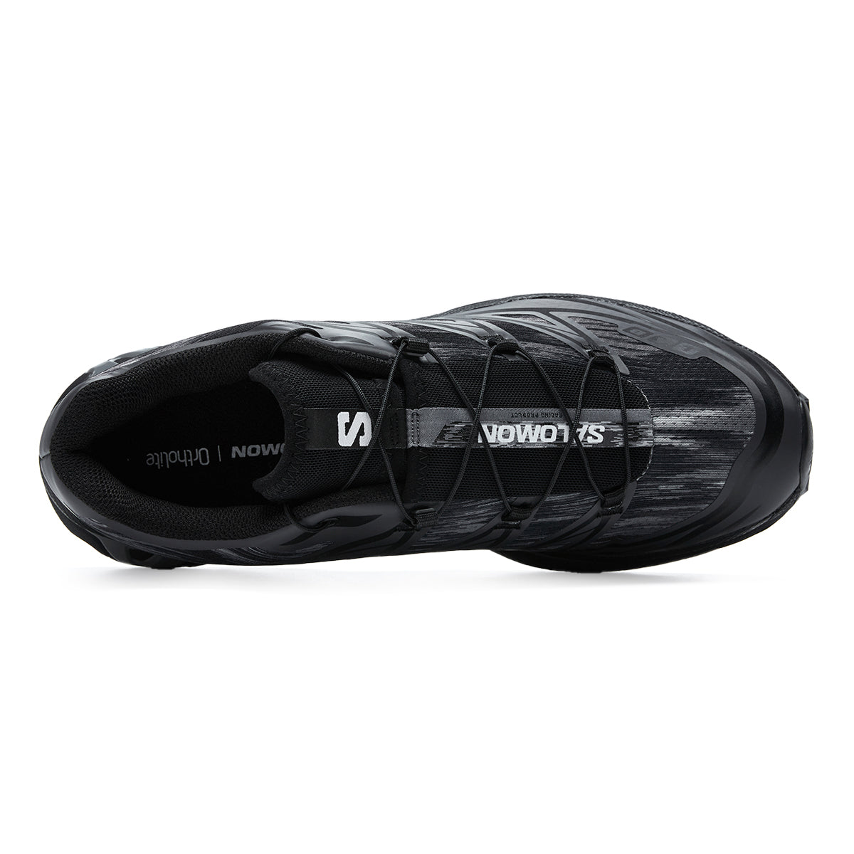 Salomon XT-6 Camo Low-Top Sneakers – Black / Charcoal Grey