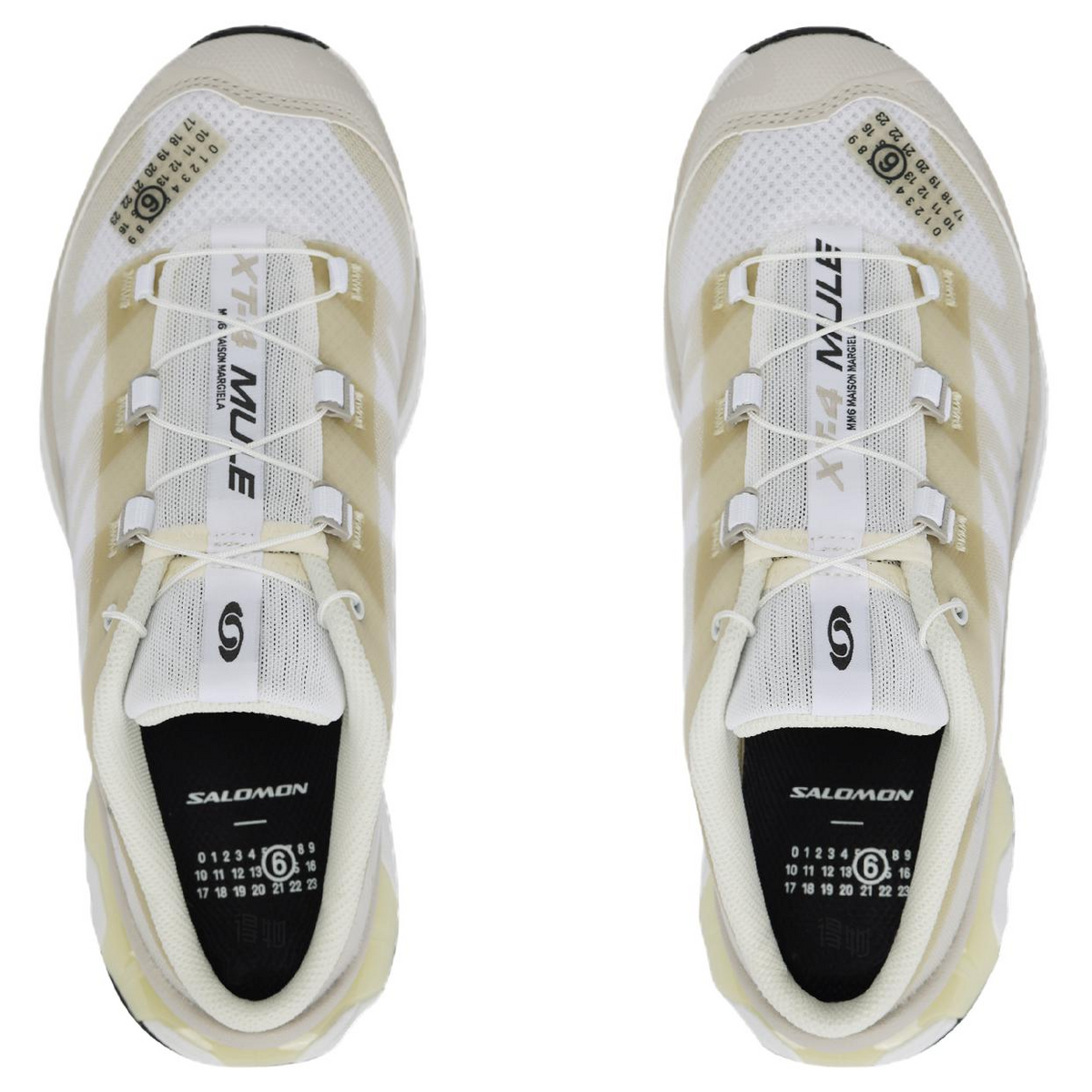 Salomon XT-4 Mule Women's Shoes – Cream / White / Black