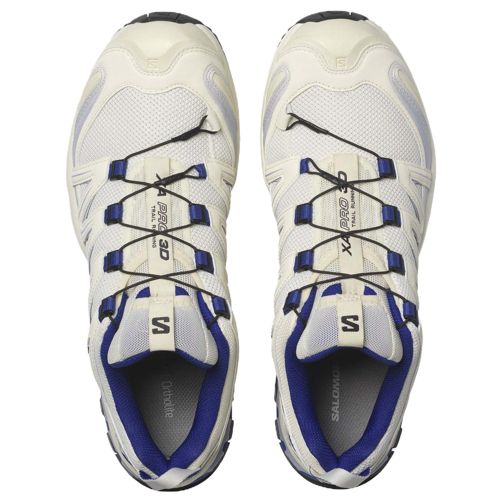 Salomon XA PRO 3D Low-Top Sneakers – Light Beige / Blue