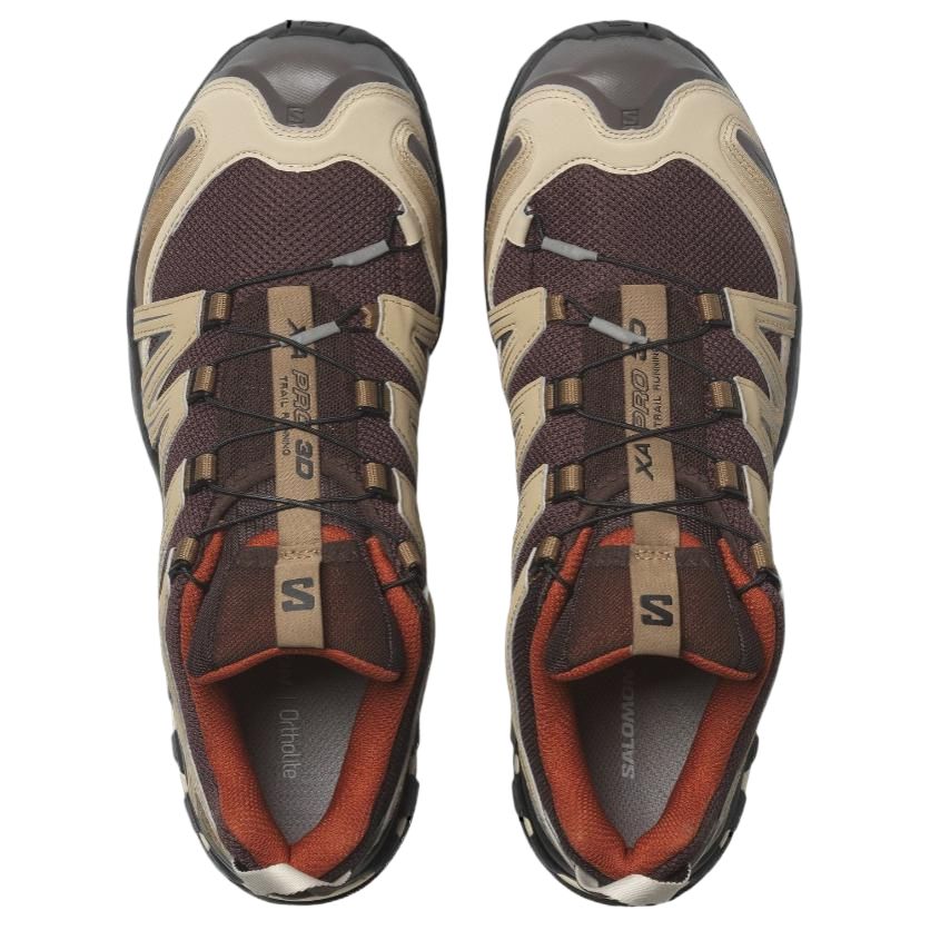 Salomon XA PRO 3D Low-Top Sneakers – Brown / Tan / Orange