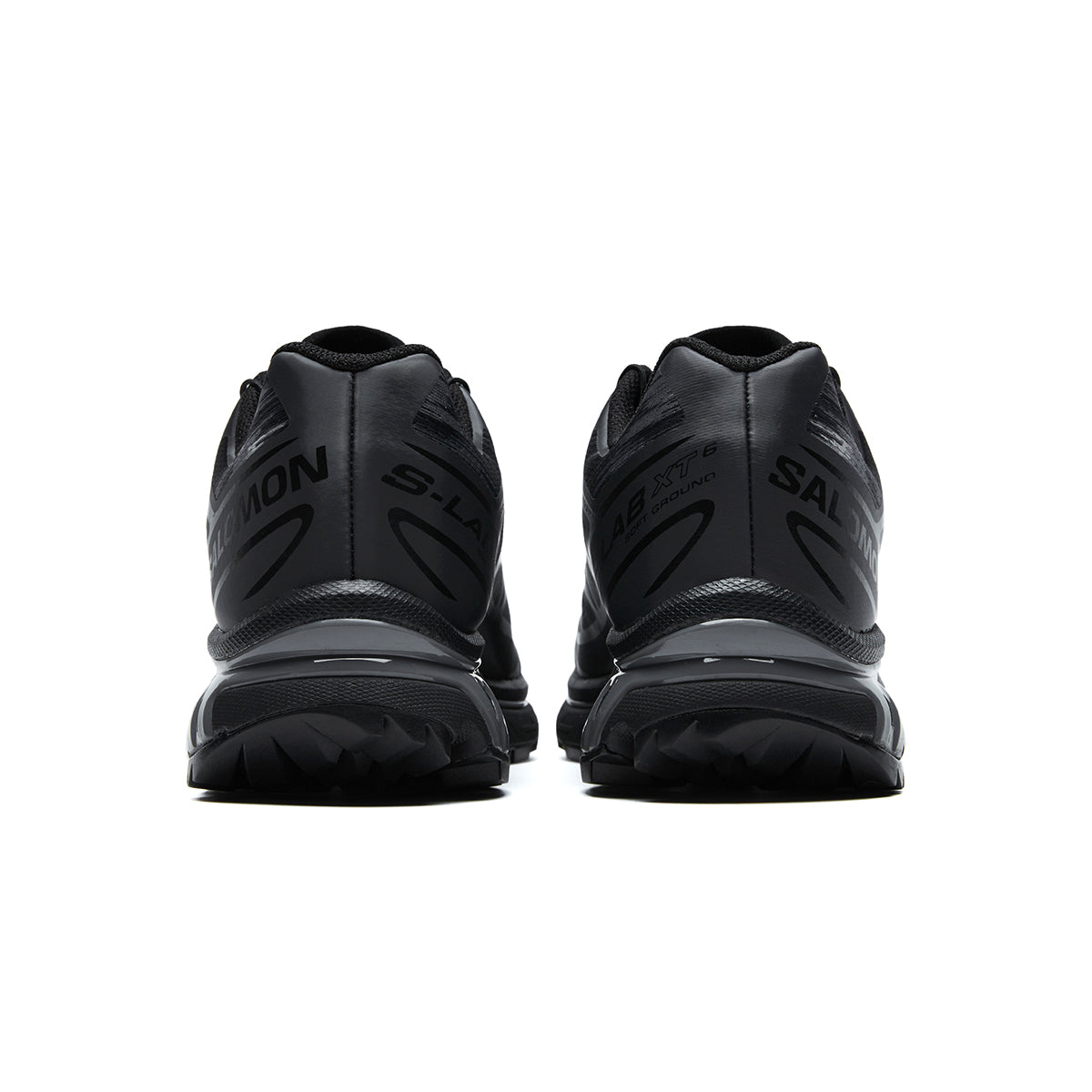 Salomon XT-6 Camo Low-Top Sneakers – Black / Charcoal Grey