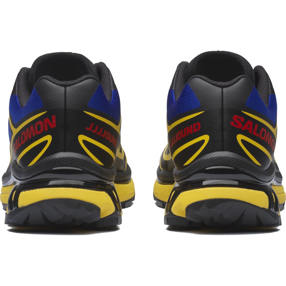 Salomon XT-6 Low-Top Sneakers – Blue / Yellow / Black